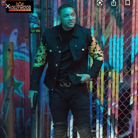 Versace Barocco Baroque denim jean jacket - Picture 15 of 16